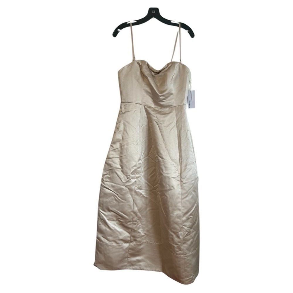 NWT Reformation Kayden Dress in Champagne - Picture 2 of 10